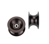 HKVTVCYPYA Poulie à rouleaux en nylon 636RS 6 x 54 x 30 mm, roulement en acier inoxydable avec revêtement plastique, 10/50 pièces(10pcs)