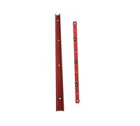 HKVTVCYPYA Rail de goulotte en T de type 30, 2 pièces, 50 cm, 45 cm, barre à onglet coulissante, connecteur à rainure en T, alliage d'aluminium(Red)