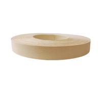 HKVTVCYPYA Rouleau de Bandes de Chant en Bois véritable pré-collé 7/8 Pouces, Ruban de Garniture de Bordure en placage avec adhésif thermofusible for la réparation d'armoires de Meubles(Maple,2.2 cmx