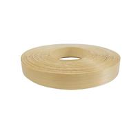 HKVTVCYPYA Rouleau de Bandes de Chant en Bois véritable pré-collé 7/8 Pouces, Ruban de Garniture de Bordure en placage avec adhésif thermofusible for la réparation d'armoires de Meubles(Birch,2.2 cmx