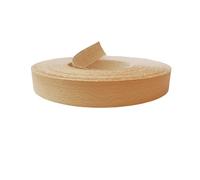 HKVTVCYPYA Rouleau de bandes de chant en hêtre véritable, bande de placage en bois pré-collée, fer sur adhésif thermofusible, large application for la réparation d'armoires de meubles(Beech 2.2 cmx15m