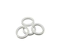 HKVTVCYPYA Roulements à billes entièrement en céramique 6704CE 20 x 27 x 4 mm, 4 pièces, matériau Zro2, roulements à billes entièrement en zircone