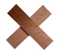 HKVTVCYPYA Sapele - Plaque en Bois Massif, menuiserie Faite à la Main, Bricolage de Maison, Bateau, Avion, modèle de Bateau, Jouets, Artisanat en Bois, 2 pièces(10 x 40cm,5mm)