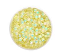HKVTVCYPYA SS6-SS30 moka opale corail récif Flatback verre Strass Non Hotfix cristaux pierres Strass 3D ongles gemmes(MO Lt Yellow-SS20-1440Pcs)