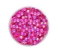 HKVTVCYPYA SS6-SS30 moka opale corail récif Flatback verre Strass Non Hotfix cristaux pierres Strass 3D ongles gemmes(MO Dk Rose-SS12-1440Pcs)