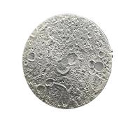 HKVTVCYPYA Surface de Texture lunaire for cadran de montre, 28.5mm, avec espace de Date unique, accessoires de remplacement compatibles avec le mouvement NH35 NH36(Silvery white)