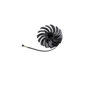 HKVTVCYPYA Ventilateur de refroidissement 95MM, Compatible avec MSI RTX 3060 3070 Ti 2X OC, refroidisseur de carte graphique(Black B-Fan)