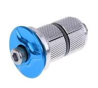 HKWFKAWA Écarteur de clé pour casque de vélo - Avec écrou étoile - 3,8 cm - Bleu