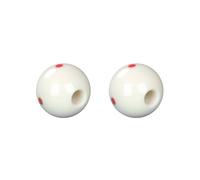 HKWFKAWA Lot de 2 balles d'entraînement au billard - Accessoire d'entraînement au billard - 1 balle d'entraînement