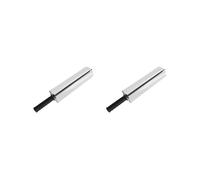 HKWFKAWA Lot de 2 brosses de ski réutilisables avec manche pour ski, voyage, extérieur