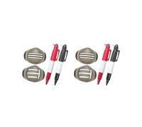 HKWFKAWA Lot de 2 marqueurs de balle de golf pour putter putter balle de golf outil d'alignement pour cadeau homme