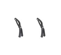 HKWFKAWA Lot de 2 outils de réparation de pneus de vélo - Pince de démontage de levier - Protection de jante