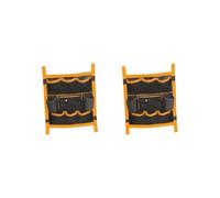 HKWFKAWA Lot de 2 sacs de toilettage pour remorque de cheval à suspendre à une porte pour outils d'écurie, stalles de garage