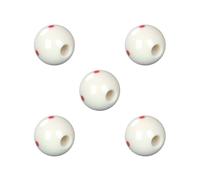 HKWFKAWA Lot de 5 balles d'entraînement au billard - Accessoire d'entraînement au billard - 1 balle d'entraînement