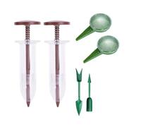 HKWFKAWA Mini distributeur de graines de semis outil de jardinage réglable pour semis de graines Outil de jardin Café 10 x 3 x 3 cm