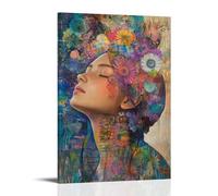 HKXXMTQMM Believe in The Beauty of Now Décoration murale contemporaine à suspendre 20 x 30 cm