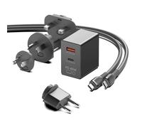 HKY 45w 57w Chargeur USB C Compatible avec Microsoft Surface Laptop 13" Surface Book 2 Book 3 Duo 2 Surface Go Profi cm X Pro 8, Devices EP2-29823, pour Meta Quest 3 3S 2, Meta Quest Pro VR Lunettes