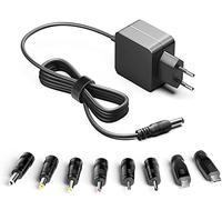 HKY 5.25V 5V Adaptateur Universel 2A 3A Chargeur d'alimentation avec 8 DC Connecteurs Transformateur pour Routeur Caméra Tablette Scanner TV Box Routeur Caméra USB HUB Tablette, Haut-Parleur, MP3/MP4