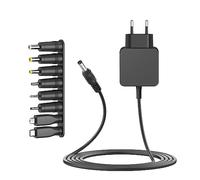 HKY Bloc d'alimentation 5 V AC/DC pour babyphone HelloBaby, VTech Babyphone, YealinkT54W, Netgear Fanvil, Grand-Stream, D-Link DGS-1005P PoE Gigabit Switch, ICY Box USB-C Docking Station