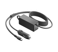 HKY Chargeur rapide USB C 12-24 V 100 W 2,6 m USB type C 100 W PD pour ordinateur portable AI Dell Pro 14 13 16 Plus 2 en 1 / Dell Pro Rugged 14 13 Premium PA14250 PB16250 PA13250 Business Notebook AI
