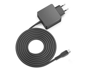 HKY Chargeur USB C 5 V 3 A pour Revitive Medic Circulation Booster Isorocker IX Revitive pour Sony SRS-XB30 SRS-XB100 Haut-parleur sans fil Bluetooth Boîte à musique Haut-parleur Lampe de bureau LED