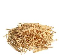 HKYBCF Tees de Golf Tees de Golf 1000/500/250 pièces 2-3/4 et 3-1/4 Pouces Longueur |, 7 Fois Plus résistant Que Le Bois, réduit la Friction(500 Count 83.0mm)