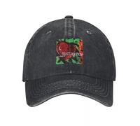 HKYTEEXP Coton Lavage The Last Splash Breeders Abstrait Denim Chapeau Respirant Design Casquettes Femmes Casquette de Baseball pour Les Hommes ventiler