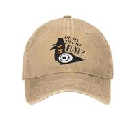 HKYTEEXP Demon Bird K Demon Hunters Casquette de Baseball Soleil Tennis Patin Respirant Lavé Trucker Chapeau Femelle Mâle y2k Imprimer Casquettes de Baseball