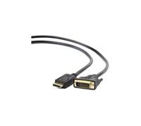 HL HL31914 video cable adapter 1 m DisplayPort DVI-I Black NOIR G