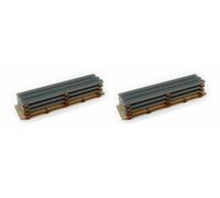 Hl-K-06 Proses Set 2 Charges en Bois Kit Montage Laser Coupe Échelle Ho 00