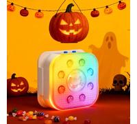 HL lumiere piscine, Lot de 1 lampes LED submersibles rechargeables, lumières de piscine, étanches IP68, 16 lumières à changement de couleur avec télécommande, aimants, pour baignoire, étang, fête