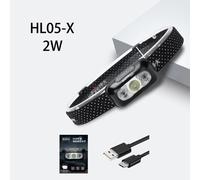 Hl05-X Noir - Supfire Led Lampe Frontale Usb Lampe De Poche Linterna Led Edc Phare Lampe Frontale Hl05 Zebrlight1000lm Lampe Frontale Vélo Lampe Frontale