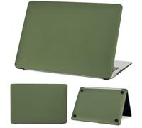 HLAAJJX Compatible avec MacBook Pro 16 M1 M2 M3 M4 M5 Pro/Max 2021-2026 | Coque Rigide de Protection Ultra Minces Matt pour MacBook Pro 16,2" A3429 A3428 A3186 A3403 A2991 A2780 A2485, Vert Armée