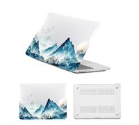 HLAAJJX Coque Case Compatible avec MacBook Air 11 Pouces 2015 2013 Modèle A1370 A1465,Coque de Protection Étui Rigide Para Macbook Air 11,6",Montagne Brumeuse
