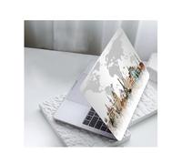HLAAJJX Coque Case Compatible avec MacBook Air 13 Pouces 2010-2017 Version A1466 A1369,Coque Ultra-Fine Légère Étui Anti-Empreinte Digitale pour Macbook Air 13,3",Bâtiment Célèbre