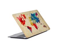 HLAAJJX Coque Case Compatible avec MacBook Pro 16 Pouces 2019 Modèle A2141 avec Touch Bar,Étui Housse Rigide Protection en Plastique pour Macbook Pro 16,Carte du Monde