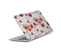 HLAAJJX Coque Case pour MacBook Air 13 Pouces M1 Étui Rigide Protection pour 2021 2020 2019 2018 Macbook Air 13,3" A2337 A2179 A1932,Housse Case Ultra-Fine Protection,Rose Rouge