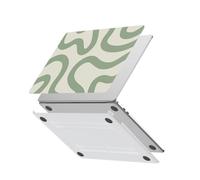 HLAAJJX Coque Compatible avec Ancienne MacBook Pro 13 Pouces 2012 2011 2010 2009 2008,Étui Rigide Para Macbook Pro 13 A1278 avec CD-ROM,Ligne Verte