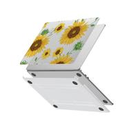 HLAAJJX Coque Compatible avec MacBook 12 Pouces 2017 2016 2015,Coque Rigide Protège Para MacBook Retina 12 A1534,Tournesol de Van Gogh