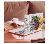 HLAAJJX Coque pour 2015-2017 MacBook 12 Pouces Modèle A1534 avec Retina Display,Housse Protection Rigide en Plastique,Cerveau Gauche et Droit