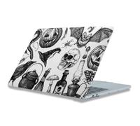 HLAAJJX Coque pour MacBook Air 13 2018-2020 A1932/A2179/A2337 M1 | Coque de Protection Rigide en Plastique à Motifs pour MacBook Air 13,3" avec Retina Display et Touch ID, Halloween Vintage