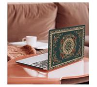 HLAAJJX Coque pour MacBook Air 13 Pouces 2010-2017 Version A1466 A1369,Air 13,3" Étui Housse de Protection en Plastique,Mandala Vert