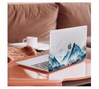 HLAAJJX Coque pour MacBook Air 13 Pouces M1 2021 2020 2019 2018 Model A2337 A2179 A1932 avec 13,3" Retina Display & Touch ID,Plastique Case Rigide Étui Protection,Montagnes