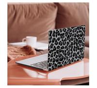 HLAAJJX Coque pour MacBook Air 15 Pouces M4 M3 M2 2025 2024 2023 A3241 A3114 A2941 avec 15,3" Retina Display,Mac Air 15 Coque Protection Étui Rigide en Plastique,Motif Léopard