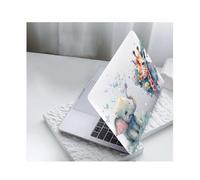 HLAAJJX Coque pour MacBook Air 15 Pouces M4 M3 M2 2025 2024 2023 A3241 A3114 A2941 avec Touch ID et 15,3" Retina Display,Plastique Coque Protection Étui Housse Rigide,Animaux Mignons