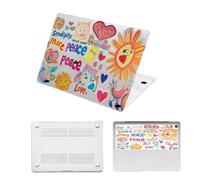 HLAAJJX Coque pour MacBook Air M1 (A2337) et MacBook Air 13 Pouces 2020 2019 2018 (A2179 A1932),Coque Rigide Étui Cover Plastique & Protection Clavier pour Air 13.3",Dessin Animé