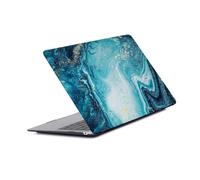 HLAAJJX Coque pour Macbook Neo 13 Pouces 2026 Modèle A3404 avec A18 Pro Chip,Housse Étui Rigide Protection pour Mac Neo 13" avec 13" Retina Display & Touch ID,Marbre Bleu