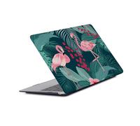 HLAAJJX Coque pour Macbook Neo 13 Pouces 2026 Modèle A3404 avec A18 Pro Chip,Housse Étui Rigide Protection pour Mac Neo 13" avec 13" Retina Display & Touch ID,Flamant Rose et Plante
