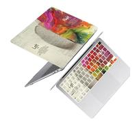 HLAAJJX Coque pour Macbook Pro 13 Pouces 2015 2014 2013 2012 A1502 A1425 avec Retina Display,Plastique Case Rigide Étui & Protection Clavier pour MacBook Pro 13.3 Retina,Cerveau Gauche et Droit