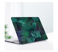 HLAAJJX Coque pour Macbook Pro 13 Pouces 2015 2014 2013 2012 Version A1502 A1425 avec Pro 13,3 Retina Display,Housse de Protection en Plastique,Feuilles Vertes